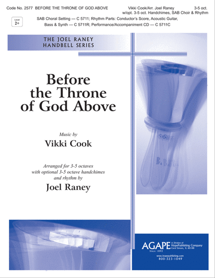 Before the Throne of God Above 5-Octaves scores gallery preview page 1