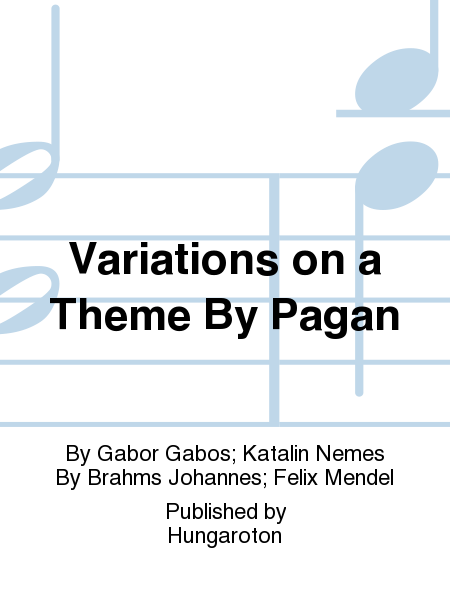 Variations on a Theme By Pagan image number null