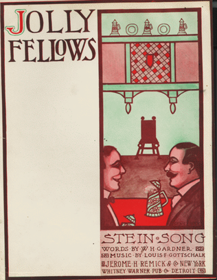 Jolly Fellows. Stein Song