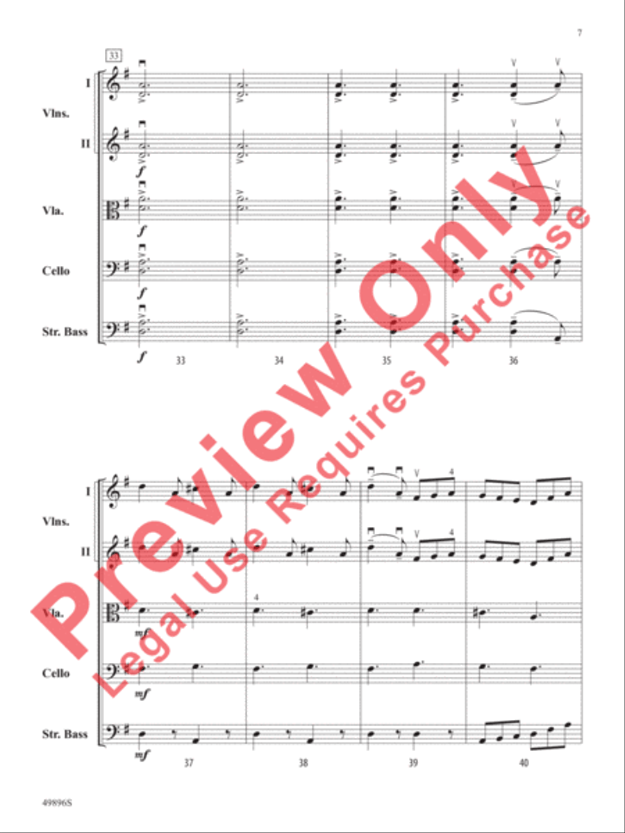Patty's Reel Patty's Reel String Orchestra scores gallery preview page 8