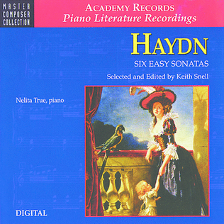 Book cover for Haydn Six Easy Sonatas (CD)