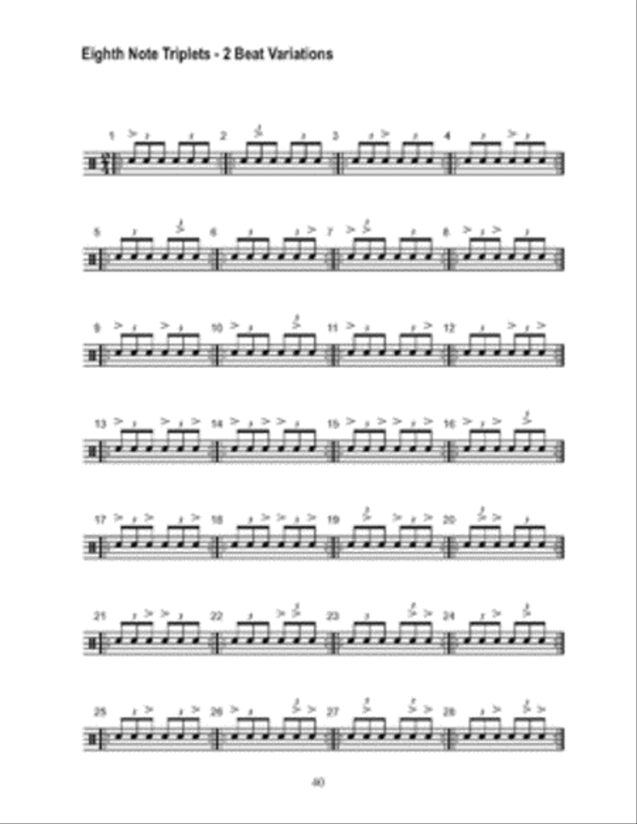 Drum Fills: The Basics and Beyond Drum Set scores gallery preview page 2