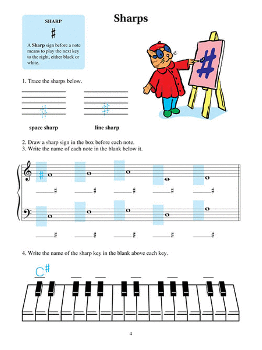 All-in-One Piano Lessons Book D Piano Method scores gallery preview page 2