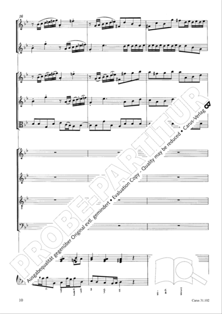 Lord God, your eyes are seeing truth in trusting (Herr, deine Augen sehen nach dem Glauben) ATB scores gallery preview page 11