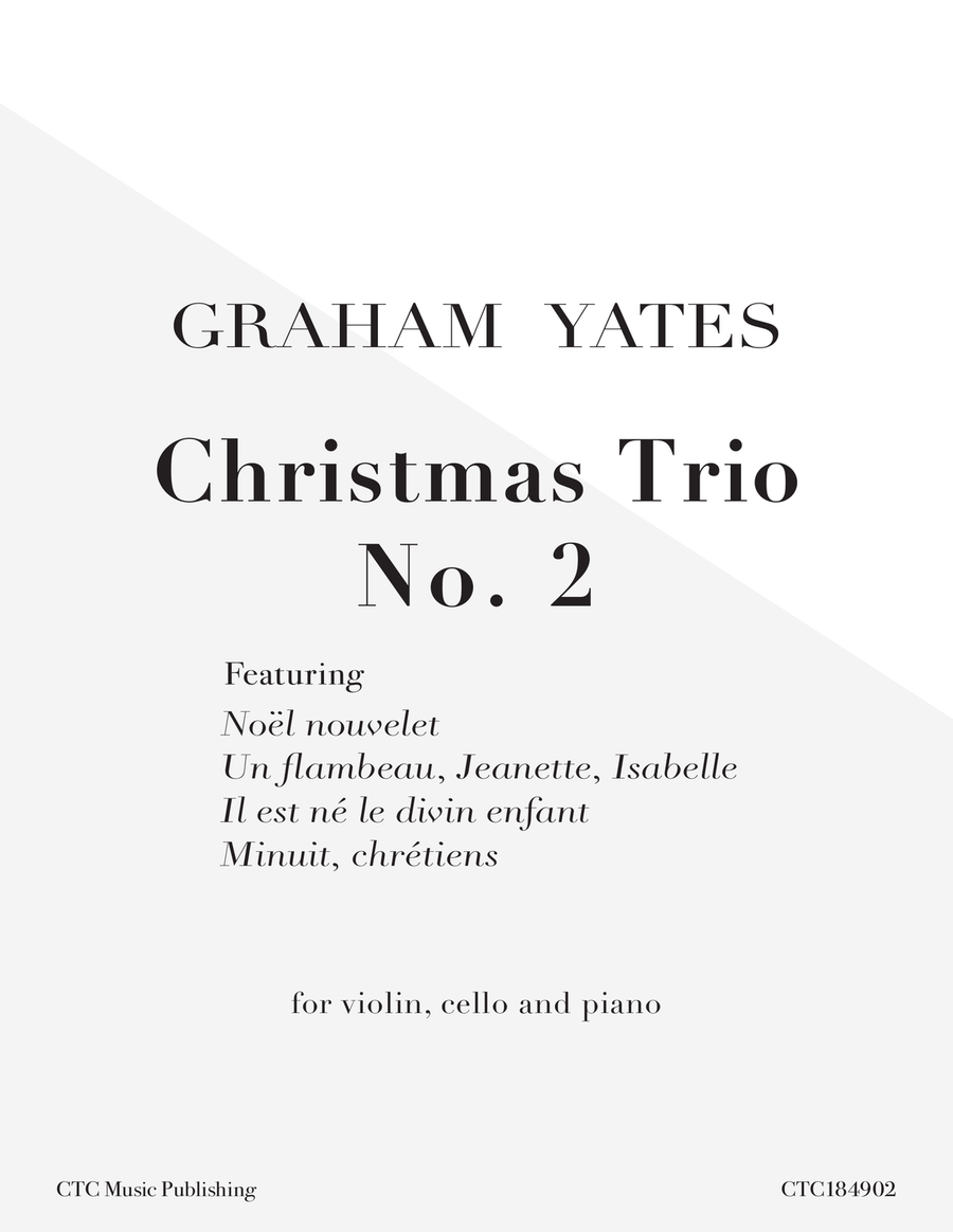 Christmas Trio No. 2 Piano Trio scores gallery preview page 1
