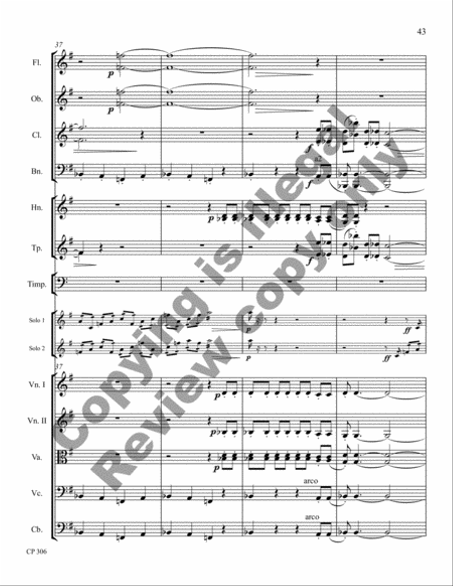 Little Suite Full Orchestra scores gallery preview page 123
