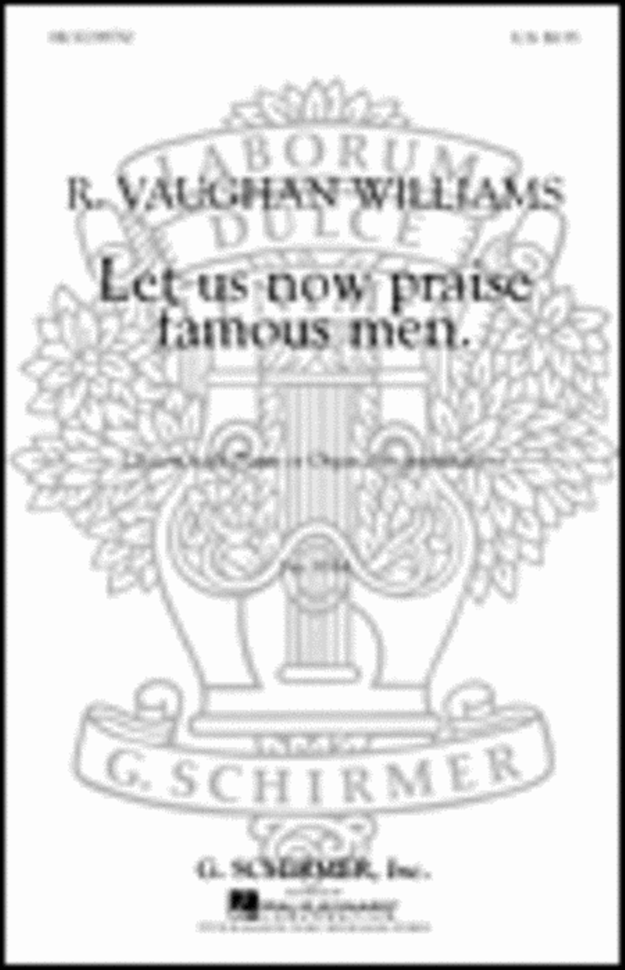 Let Us Now Praise Famous Men Piano Organ Accompaniment Unison Choir scores gallery preview page 1