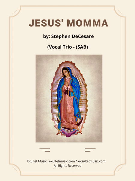 Jesus' Momma (Vocal Trio - (SAB) image number null