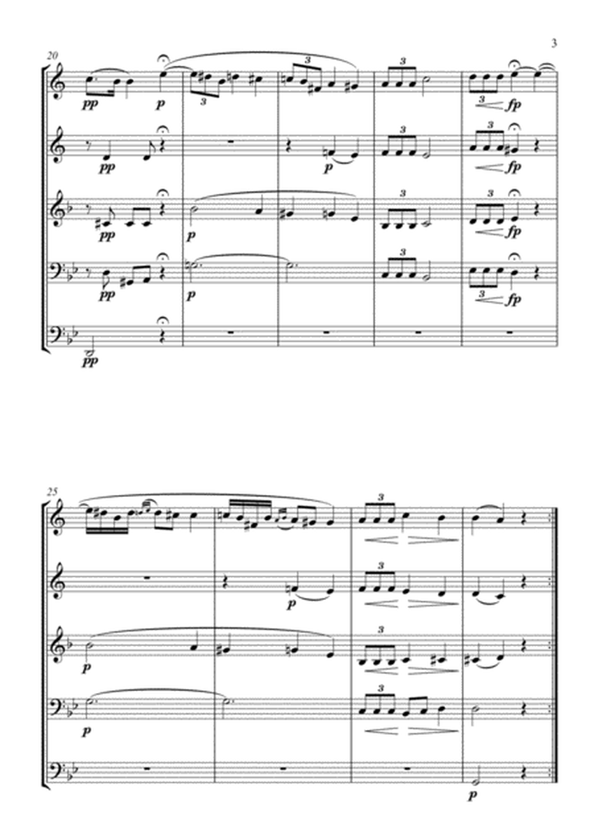 E. Grieg: Elegie (Brass Quintet) image number null