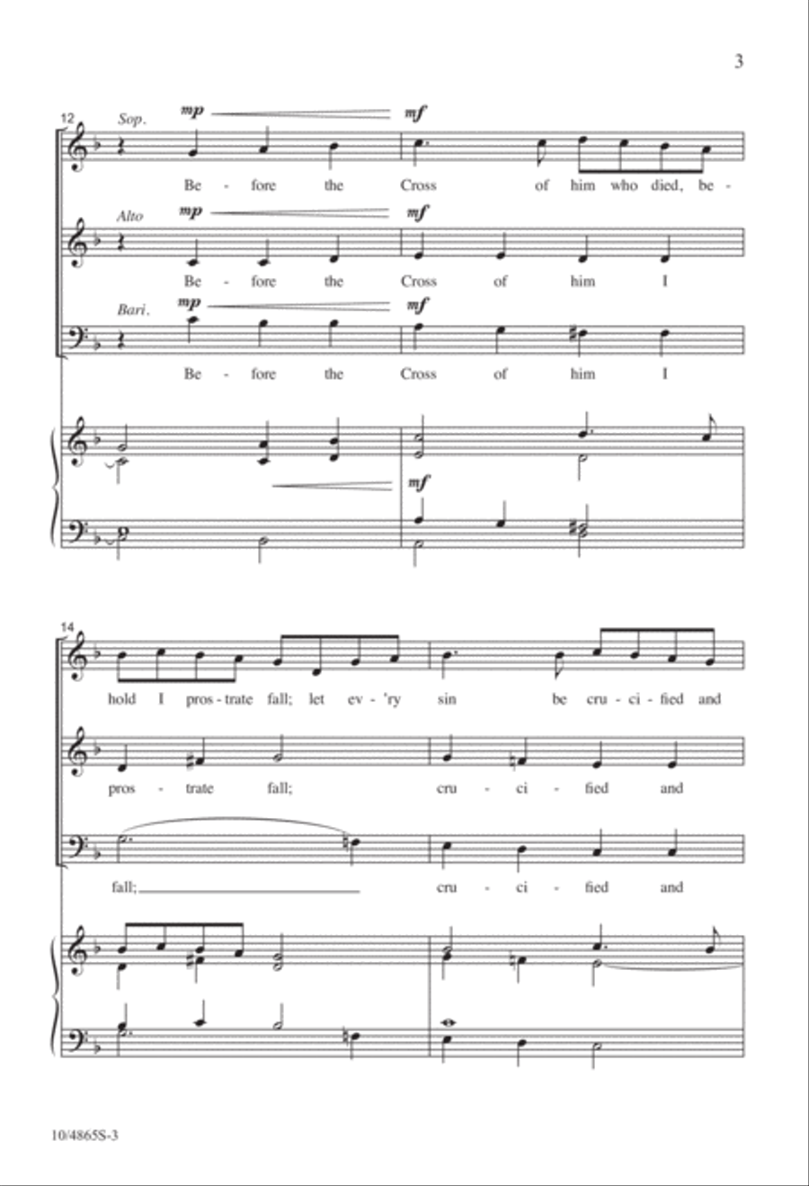 And Christ Be All in All And Christ Be All in All 3-Part scores gallery preview page 3