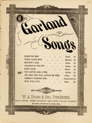 Garland of Songs. We'd Better Bide a Wee