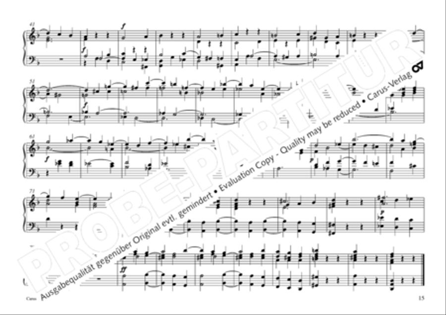 Vogler, 32 Preludes pour l' Orgue ou Pianoforte Piano scores gallery preview page 16