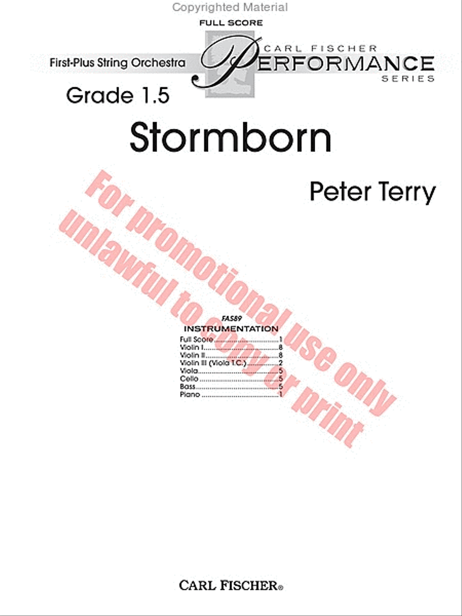Stormborn String Orchestra scores gallery preview page 2