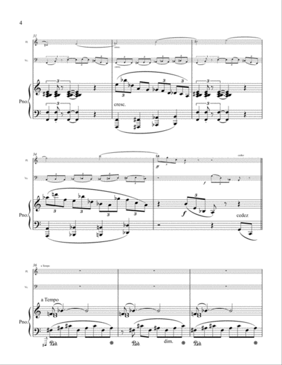 Summer Sketches Flute scores gallery preview page 5