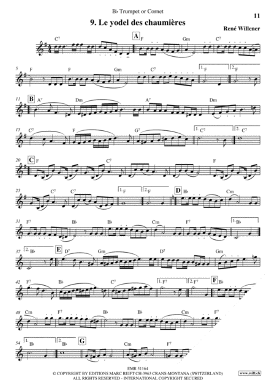 La Fete au Chalet Volume 4 Cornet scores gallery preview page 11