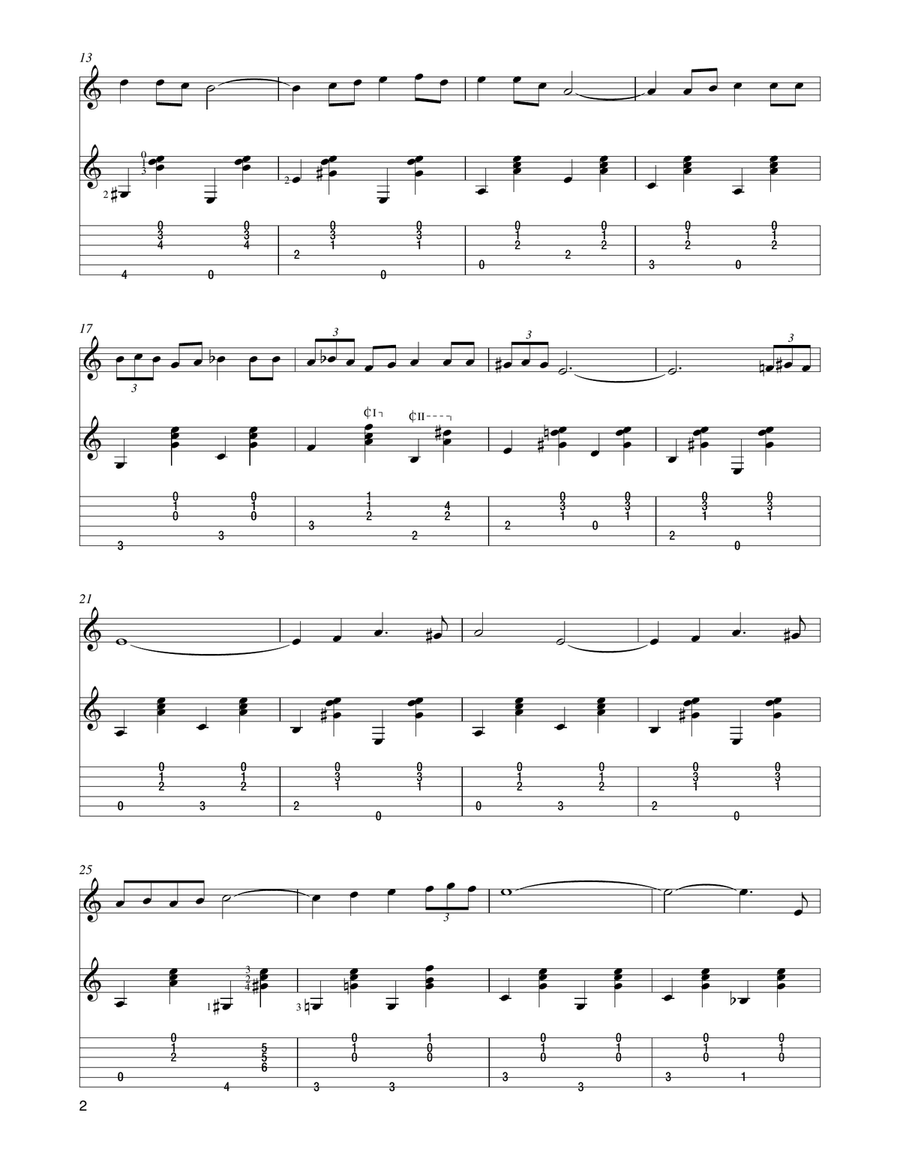 Intermedio (from La leyenda del beso) Woodwind Duet scores gallery preview page 2