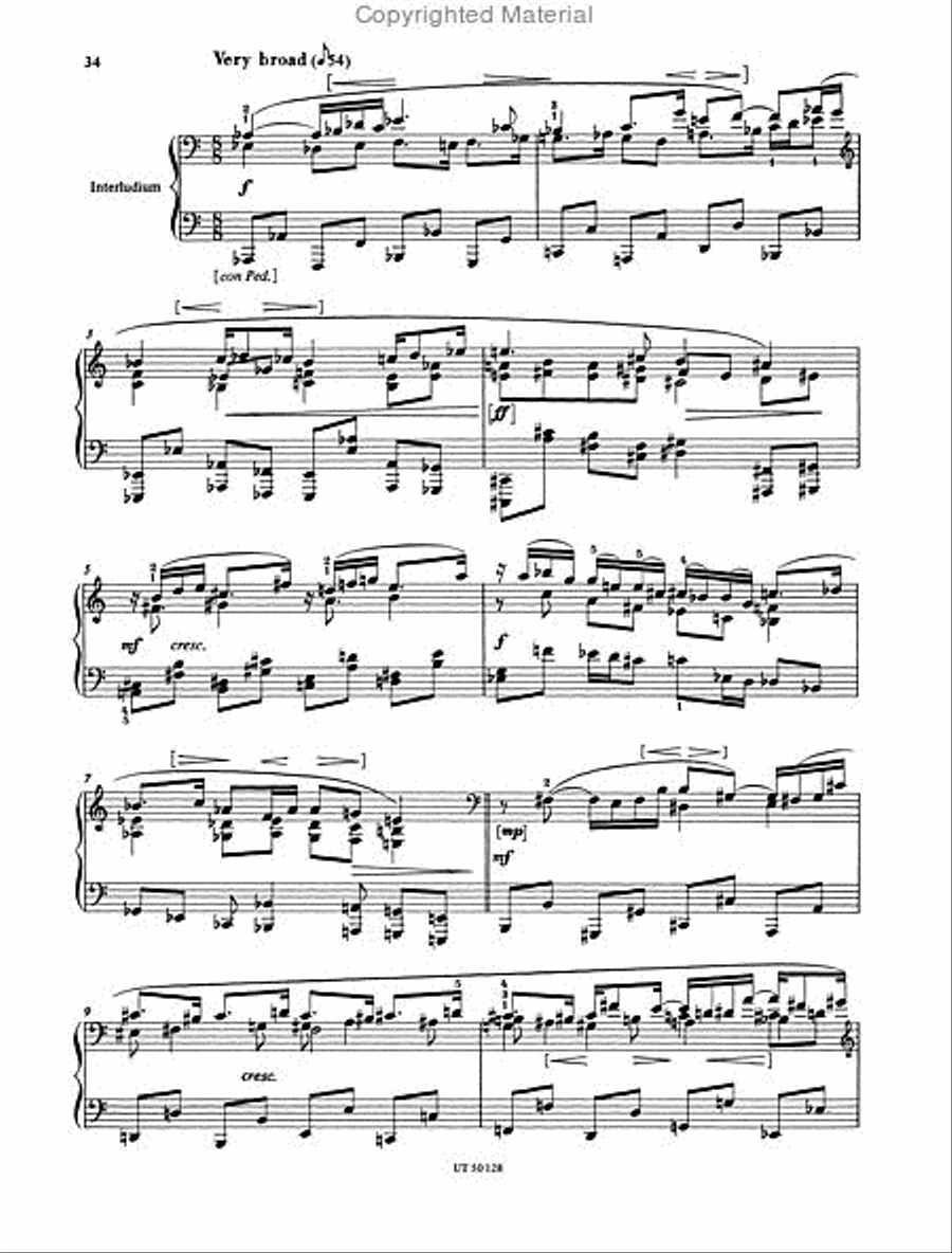 Ludus tonalis (1942), Urtext Chamber Music scores gallery preview page 4