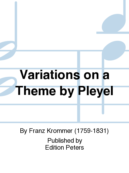 Variations on a Theme by Pleyel