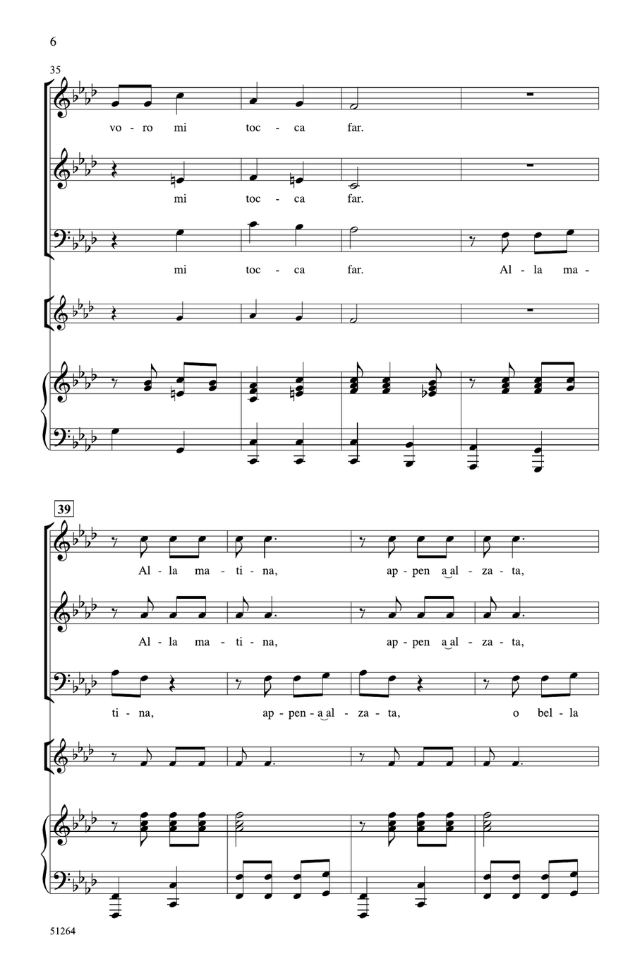 Bella Ciao Bella Ciao Choir scores gallery preview page 5