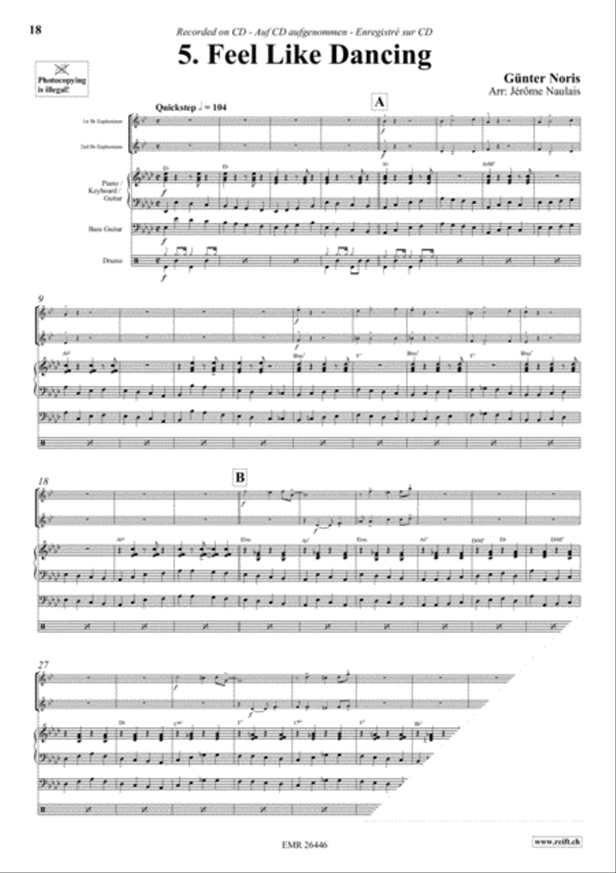 Let's Dance Volume 2 Euphonium Duet scores gallery preview page 7