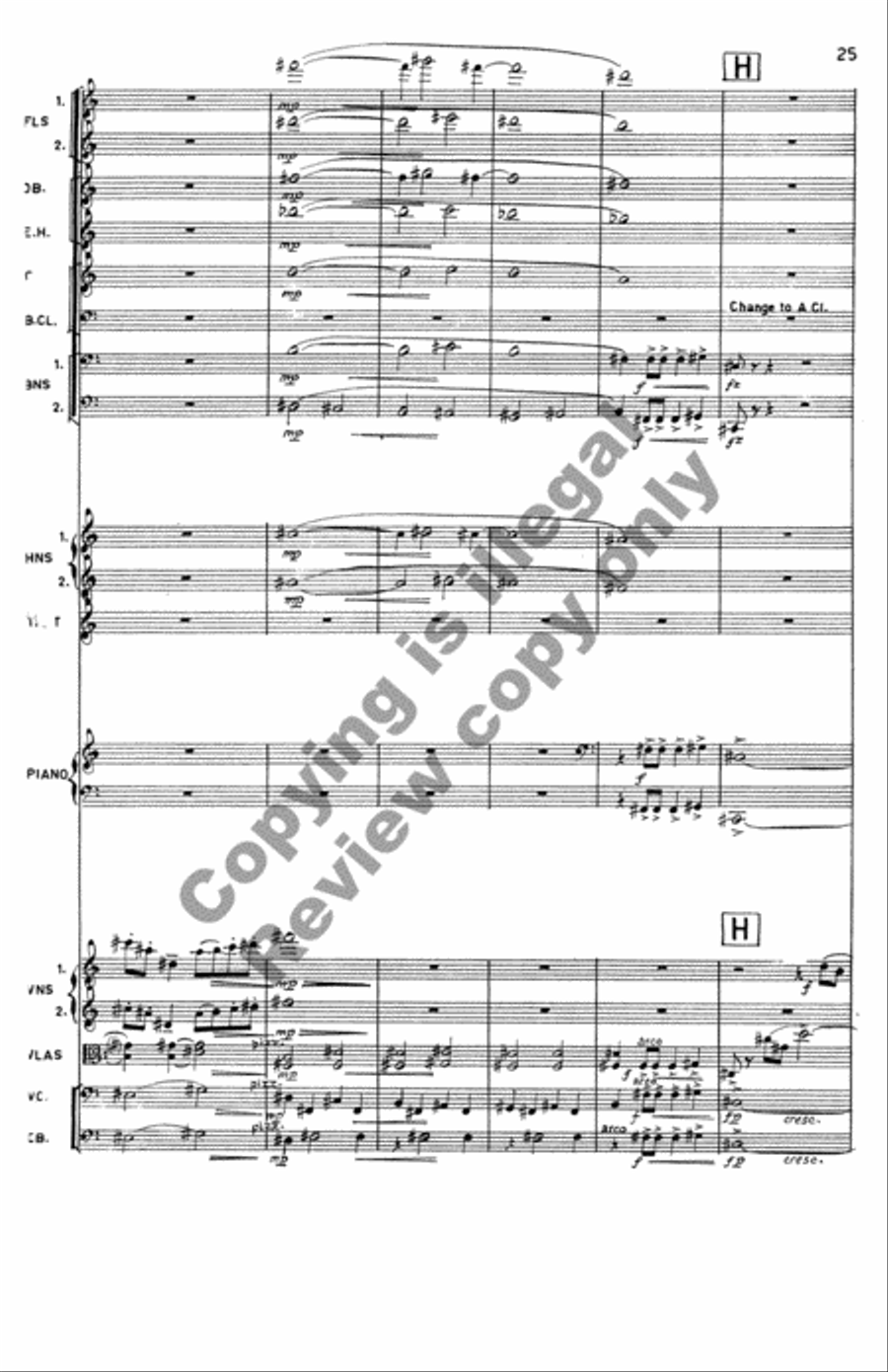 Symphony No. 3 Chamber Orchestra scores gallery preview page 12