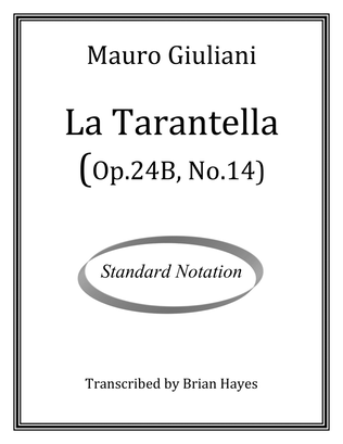 Book cover for La Tarantella (Mauro Giuliani) (Standard Notation)