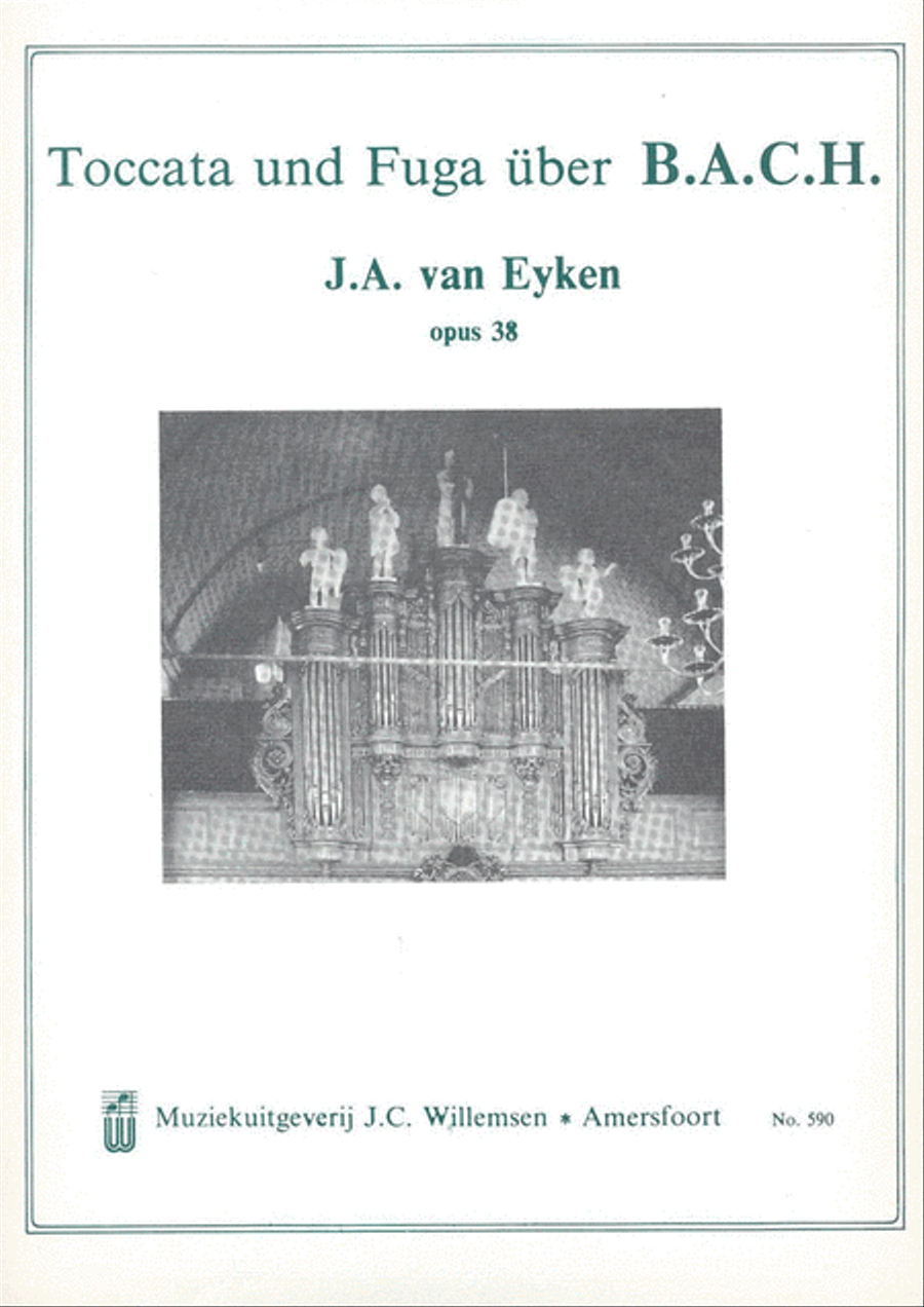Toccata & Fuga über Bach Opus 38 Piano Solo scores gallery preview page 1