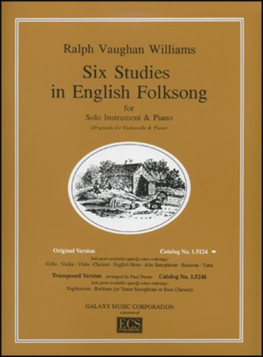 Six Studies in English Folksong (Score & Part)