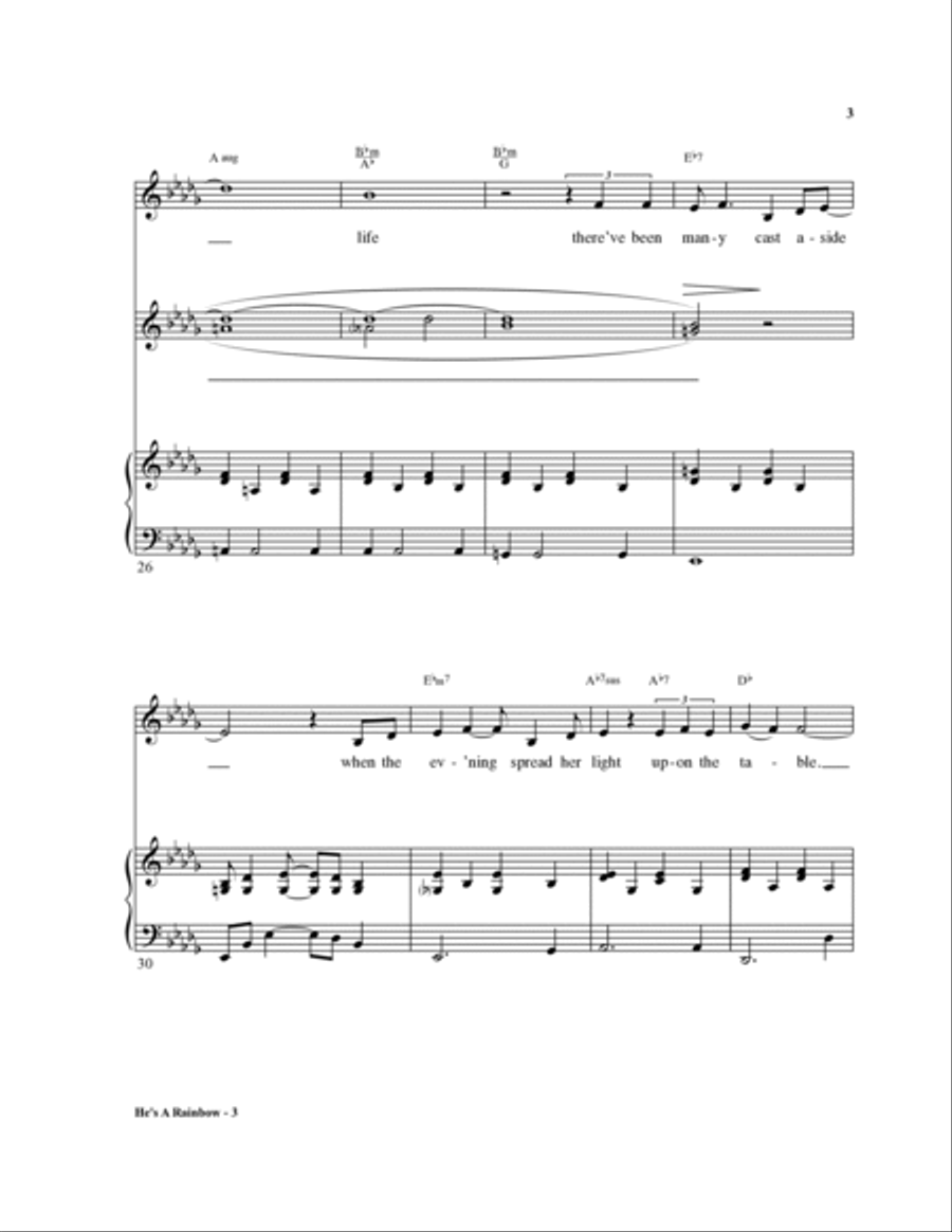 He's a Rainbow Voice scores gallery preview page 3