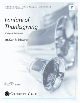 Fanfare of Thanksgiving Director's Score (Digital Download)