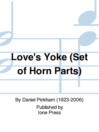 Love's Yoke (Horn Parts)