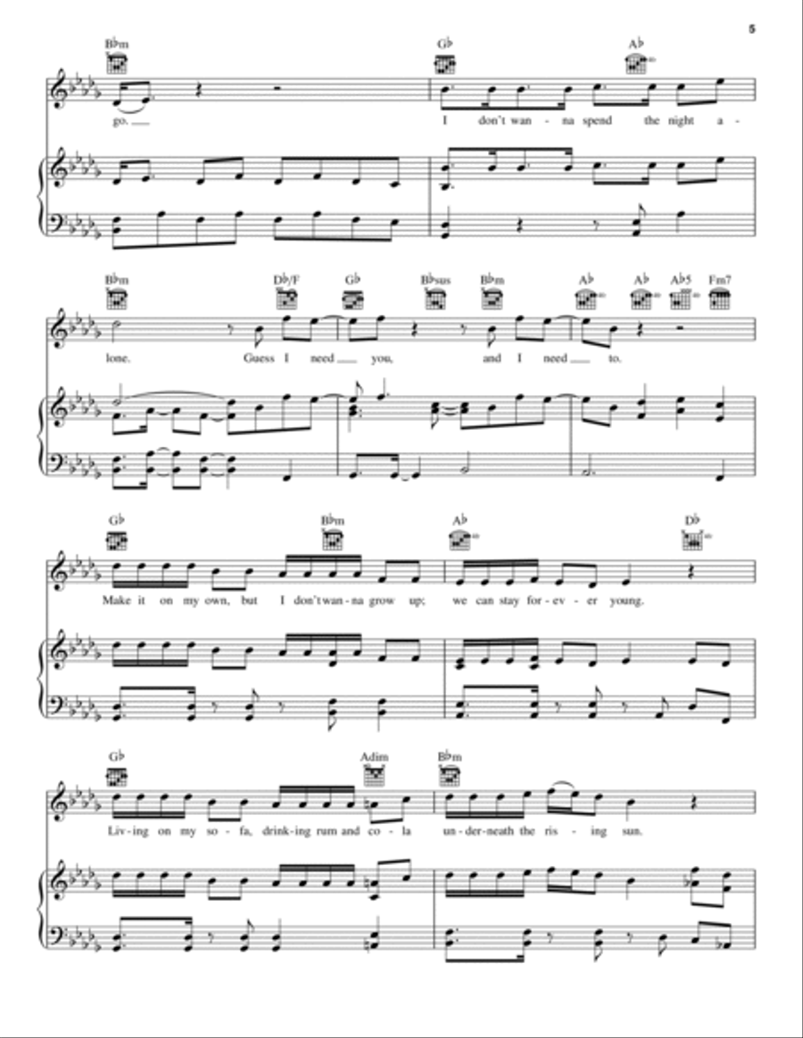 Stay A Cappella scores gallery preview page 5