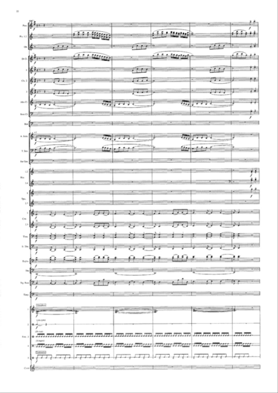 To the Stars To the Stars Concert Band scores gallery preview page 4