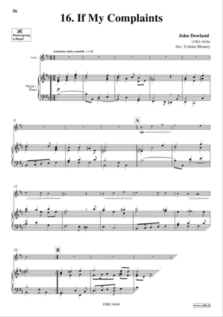 40 Greatest Baroque Hits Volume 1 Violin Solo scores gallery preview page 18