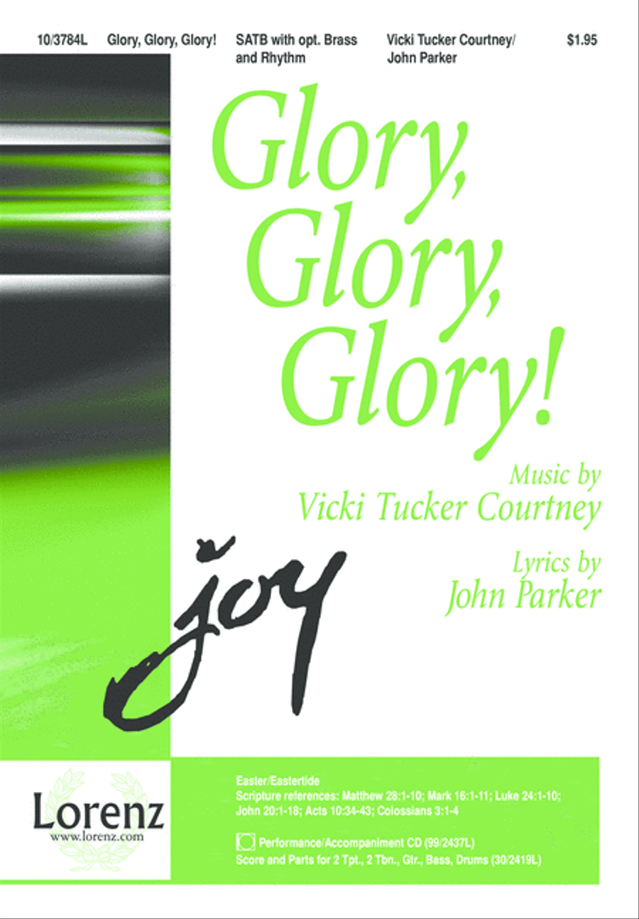 Glory, Glory, Glory! 4-Part scores gallery preview page 1