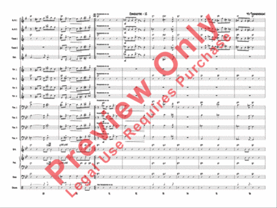 Yo Tannenbaum! Jazz Ensemble scores gallery preview page 15