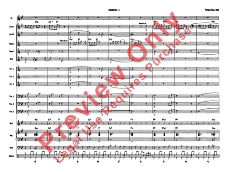 Jingle Bell Rock Jazz Ensemble scores gallery preview page 8
