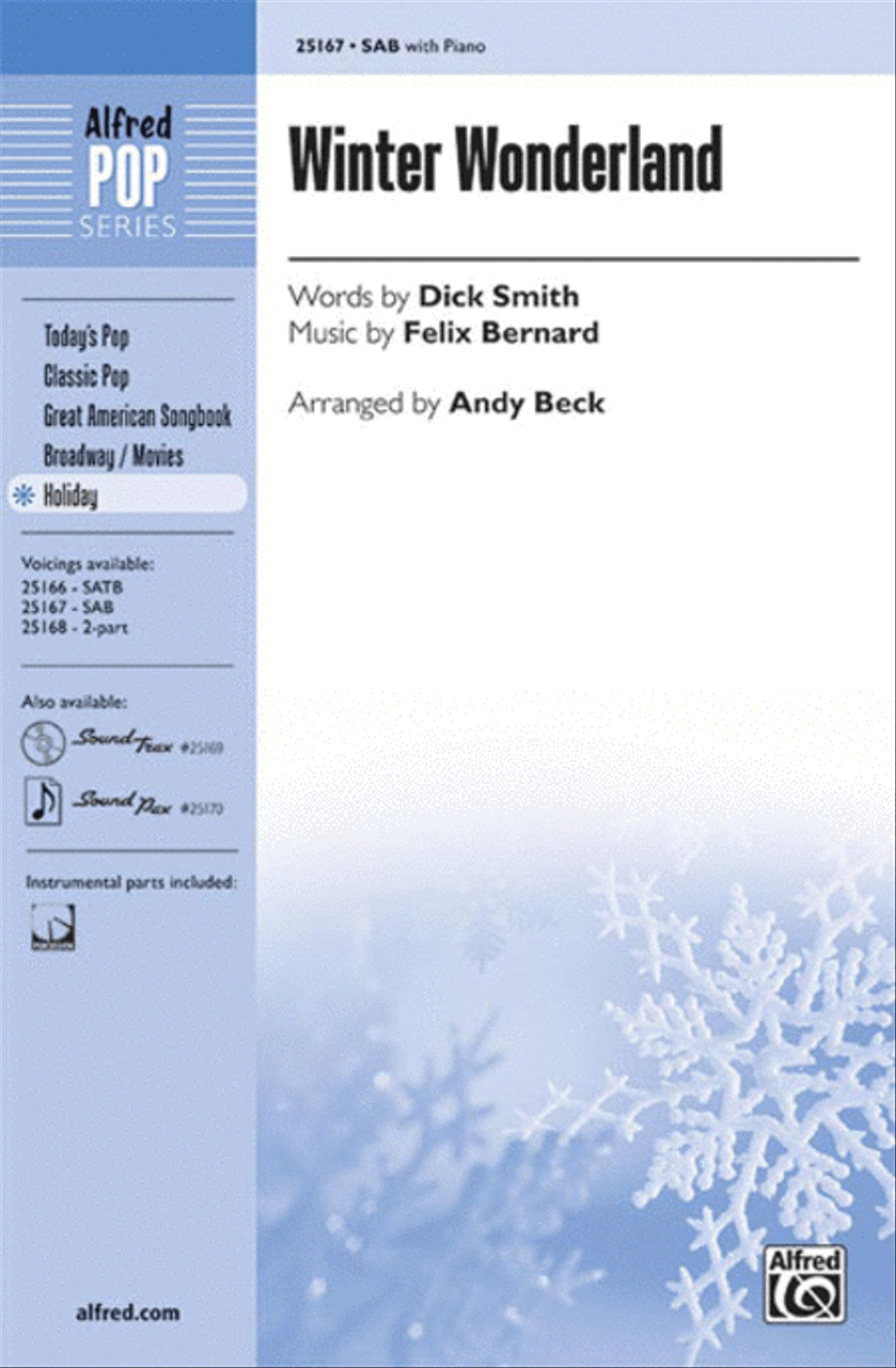 Winter Wonderland 3-Part scores gallery preview page 1