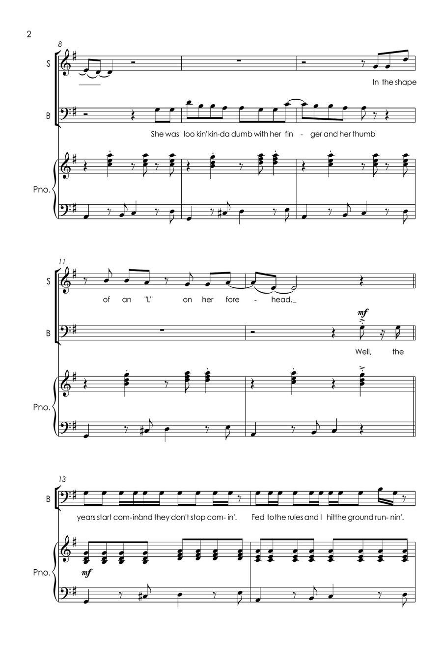 All Star All Star 2-Part scores gallery preview page 4