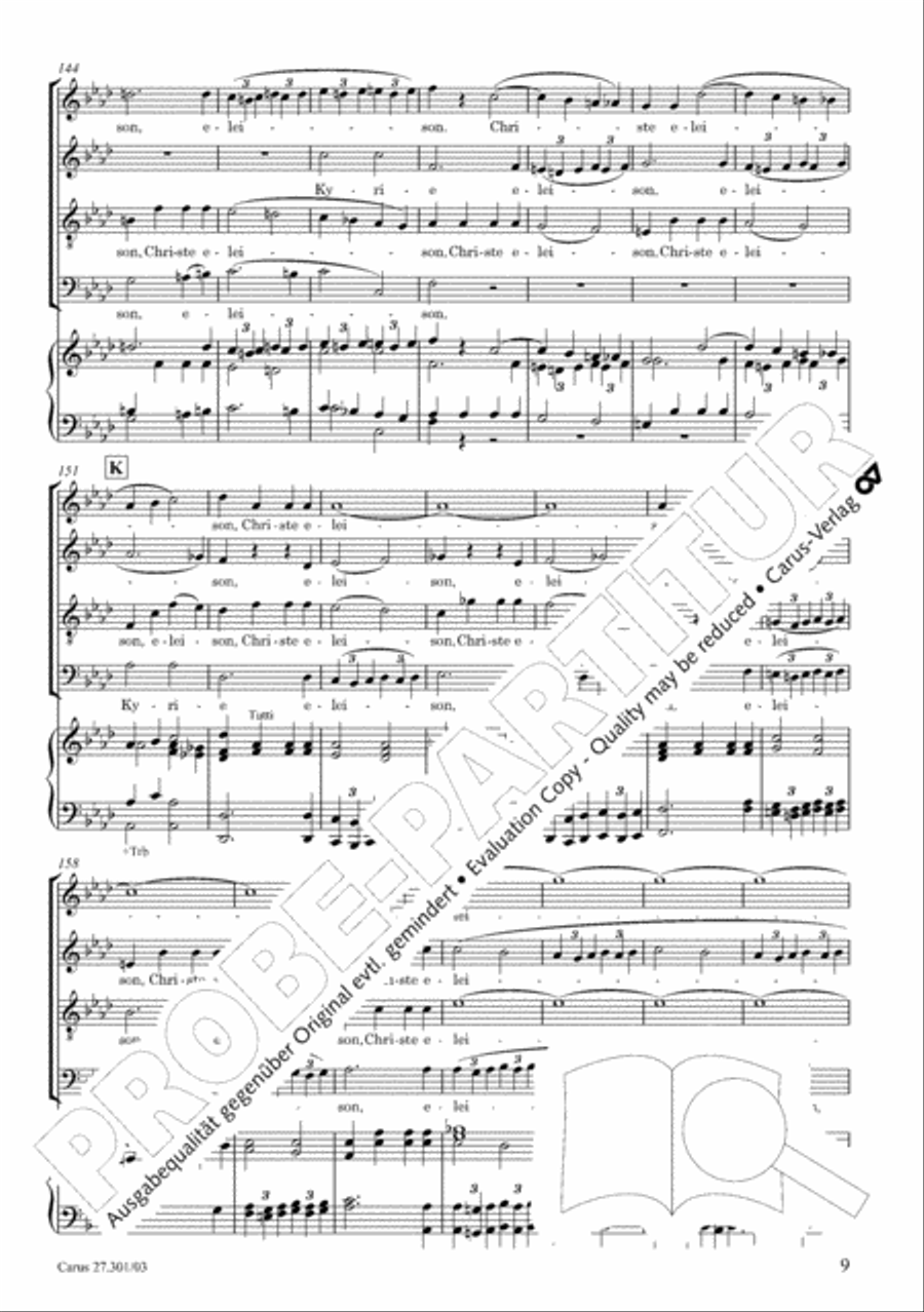 Requiem in F minor Requiem in F minor 4-Part scores gallery preview page 14