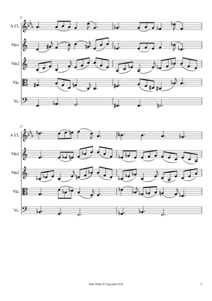 Air - Clarinet quintet image number null