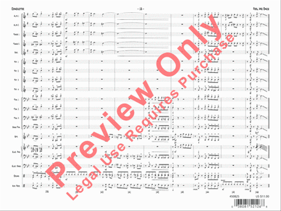 Fool Me Once Jazz Ensemble scores gallery preview page 21