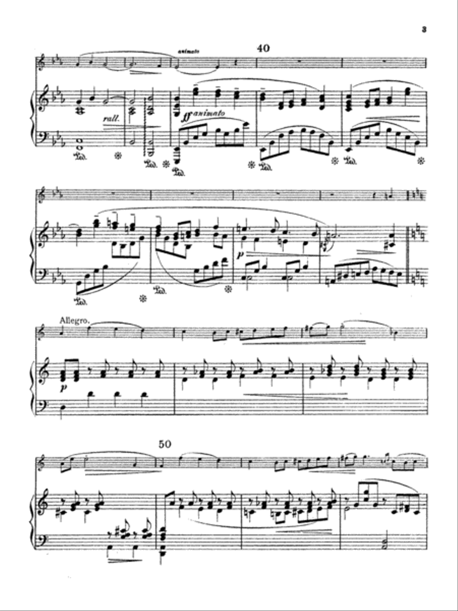 German: Song Without Words Part scores gallery preview page 3