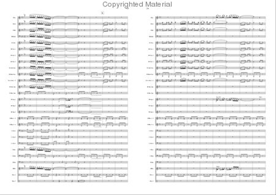 L'Entracte Concert Band scores gallery preview page 12