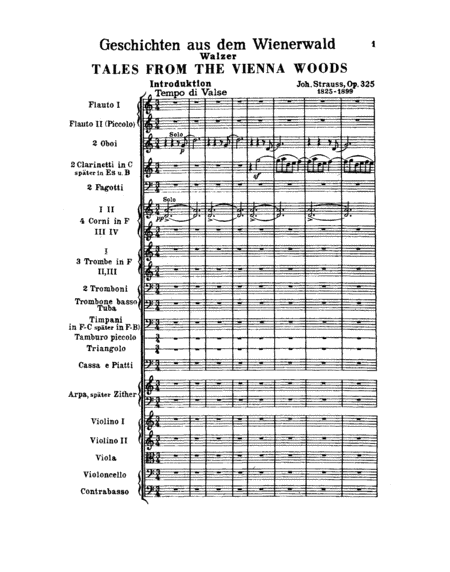 Tales from the Vienna Woods, Op. 325
