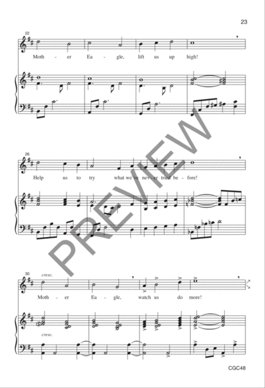 Imagine God! Preview Kit (Score & CD) Choir scores gallery preview page 14