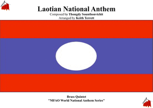 Book cover for Laotian National Anthem for Brass Quintet