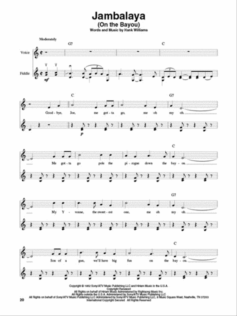 Country Classics Violin scores gallery preview page 5