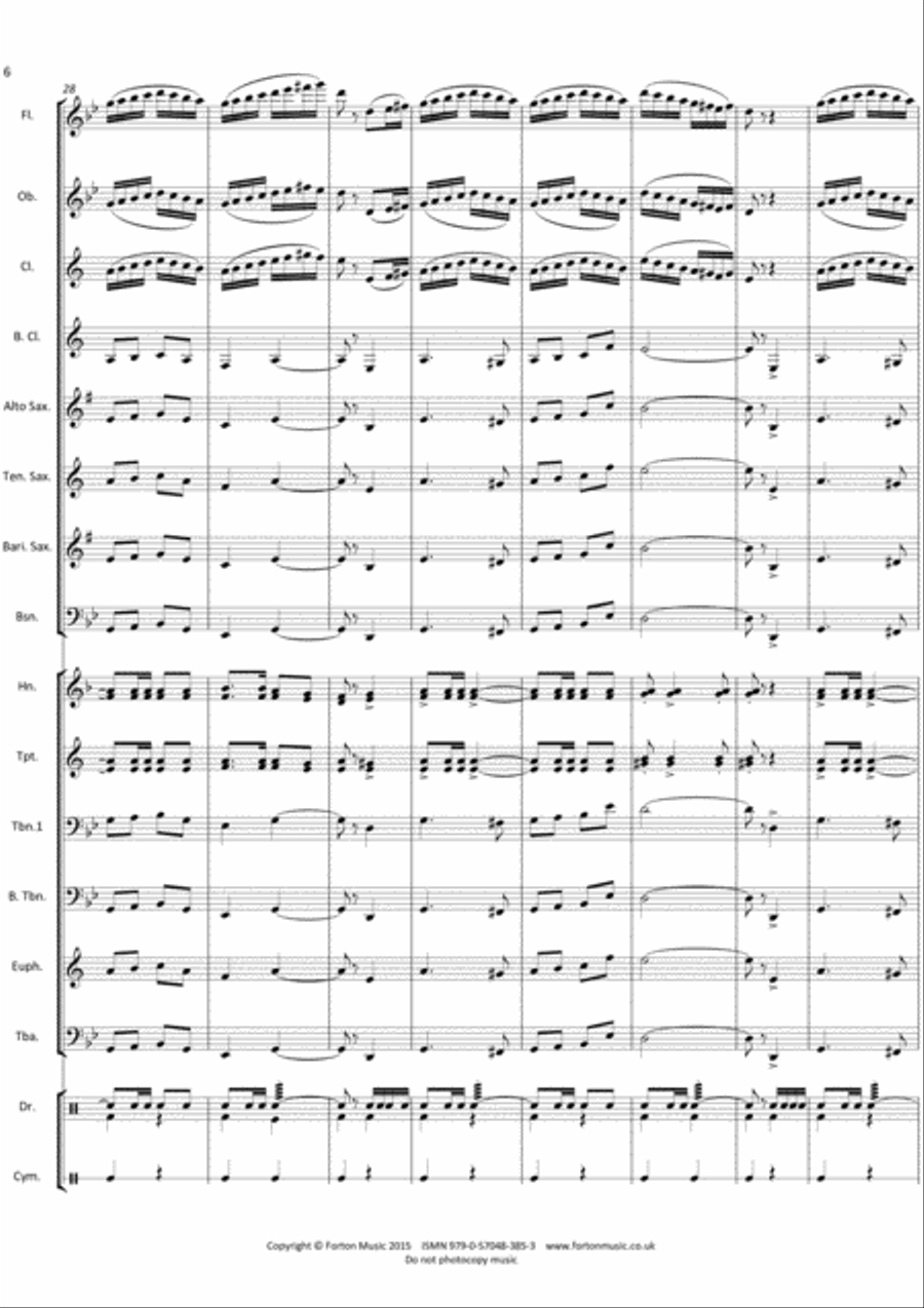 The Lights Concert Band scores gallery preview page 6