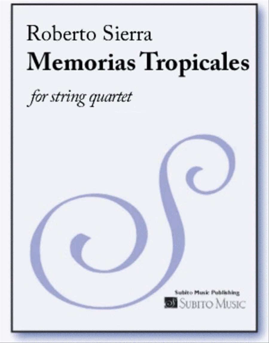 Memorias Tropicales String Quartet scores gallery preview page 1